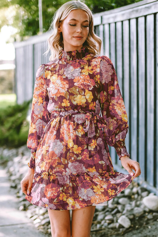 Giadoria Floral Dress Tuilp