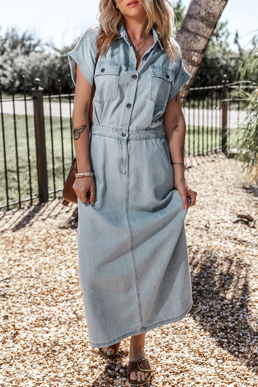 Denim Dress of Giadoria West